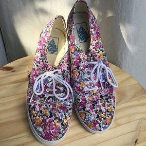 Floral Vans